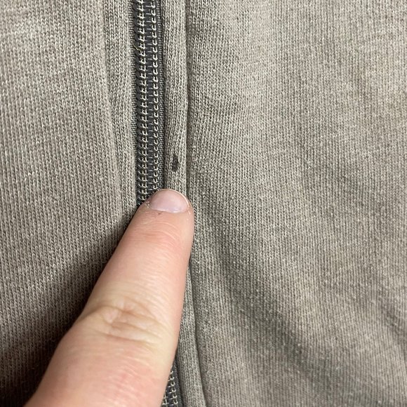 prAna Woman’s Beige Aztec Printed Zip Up Hooded Jacket Size Small - Picture 3 of 6